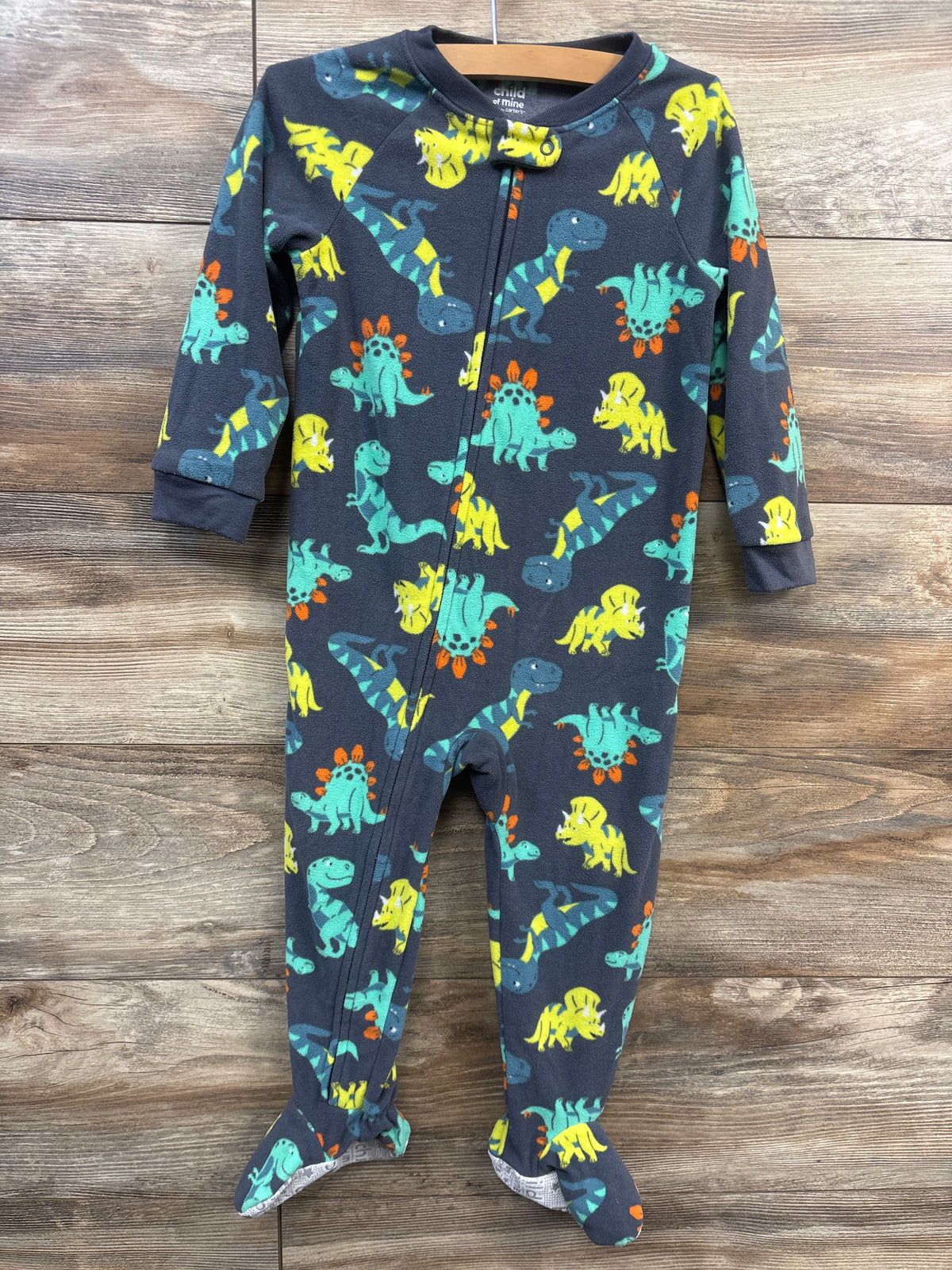 Child Of Mine Blanket Sleeper Grey sz 3T