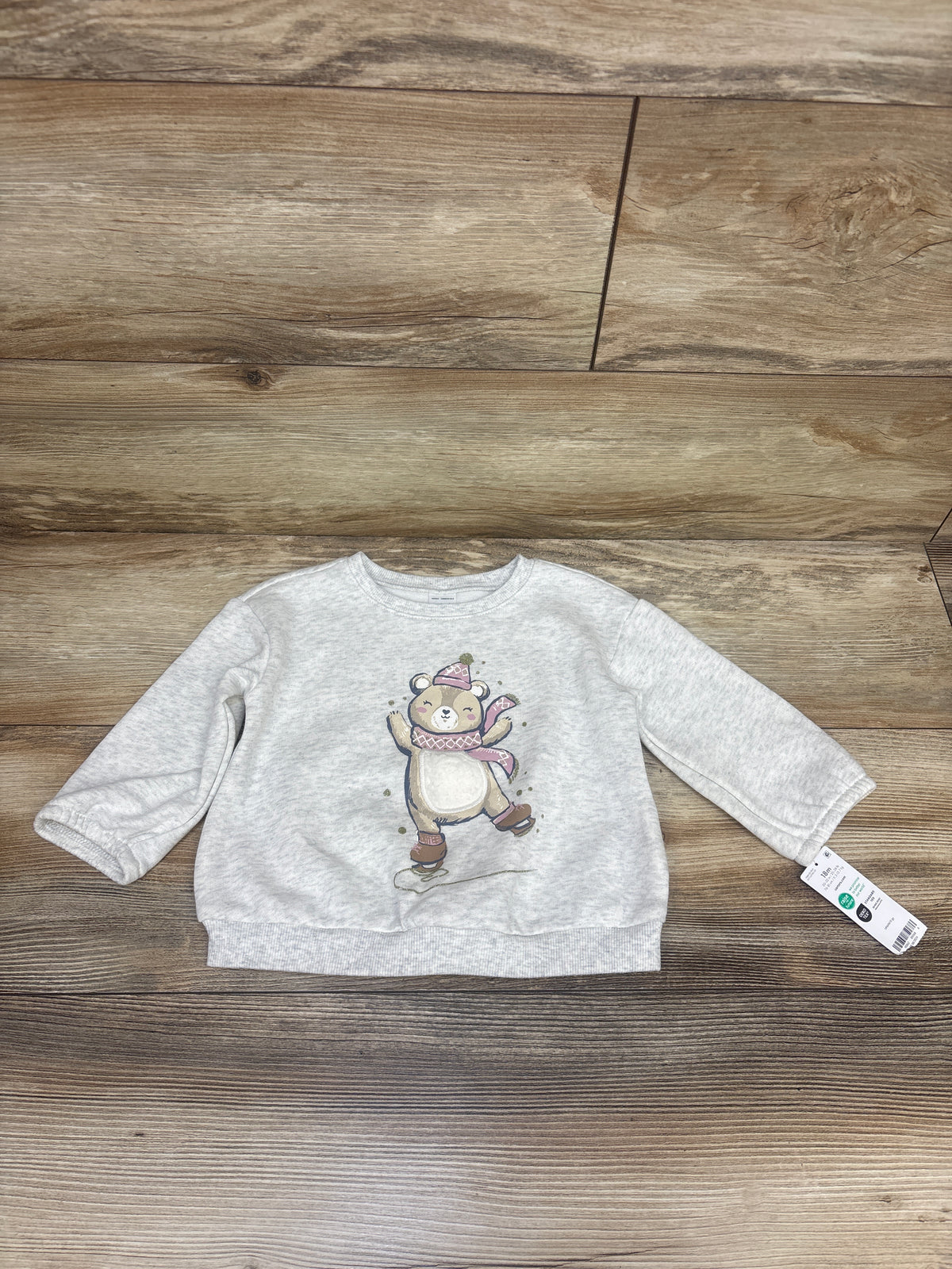 NEW Carter's Pullover Sweatshirt Grey sz 18m