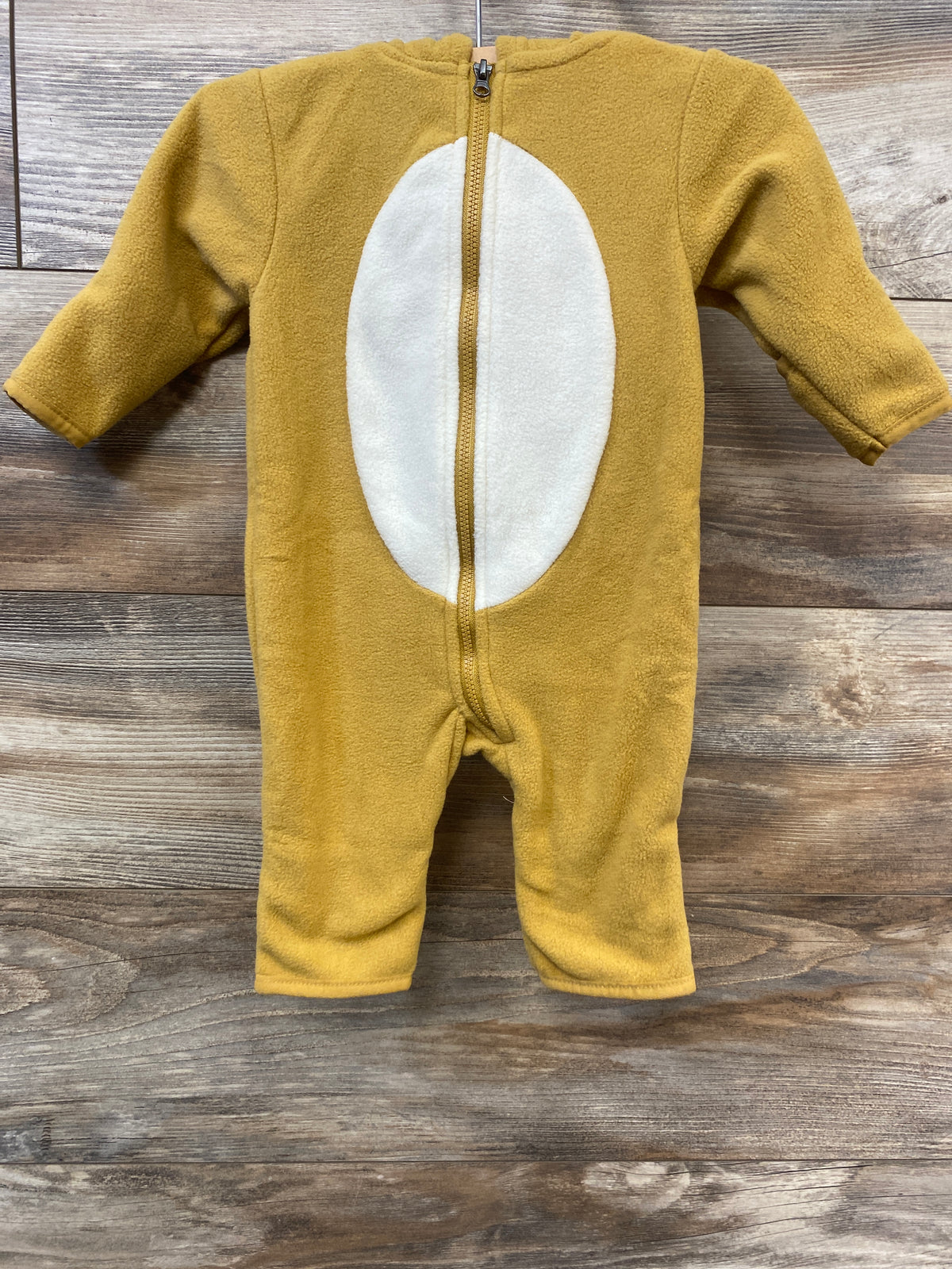 Cuddle Club Fleece Hooded Lion Bunting Tan sz 0-3m