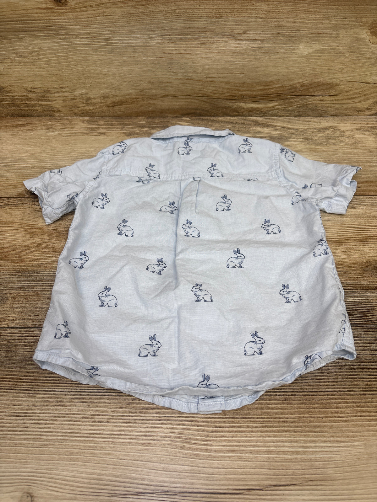 Children's Place Button-Up Shirt Blue sz 2T