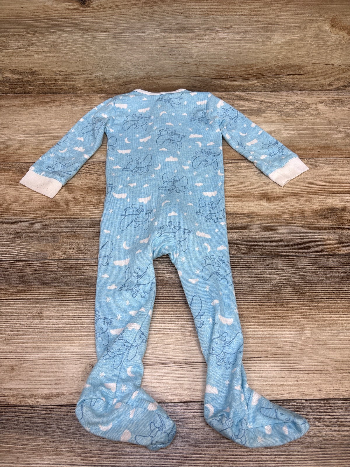 Disney Baby Dumbo Sleeper Blue sz 9m