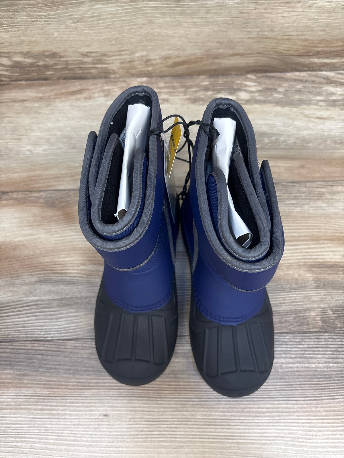 NEW Cat & Jack Elia Snow Boots Navy sz 1Y