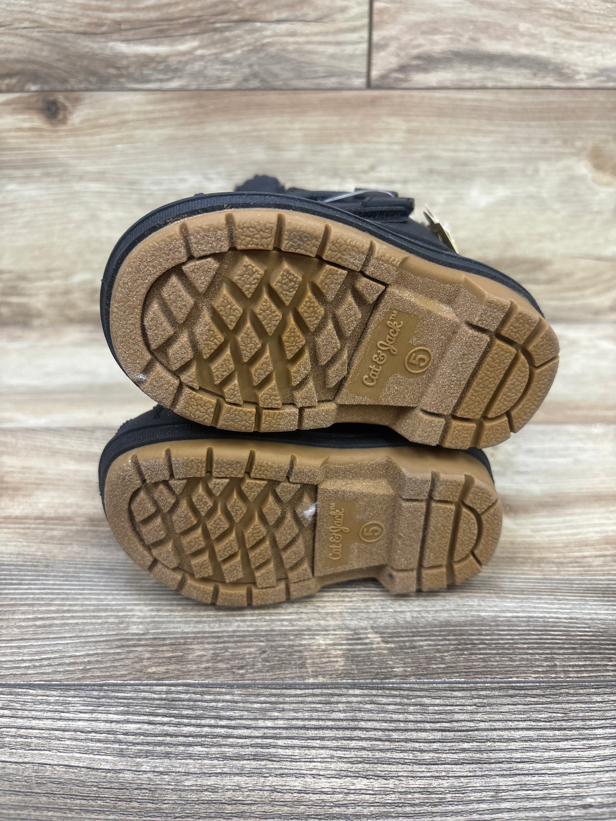 NEW Cat & Jack Denver Winter Boots Black sz 5c
