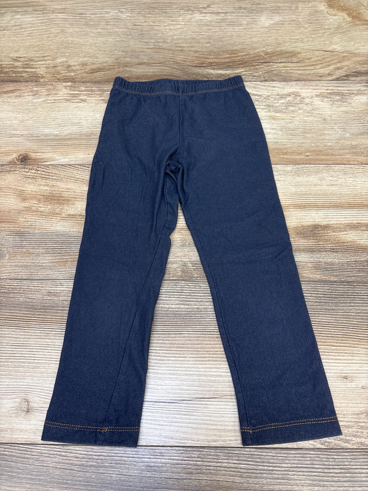 Children's Place Faux-Denim Leggings Navy sz 5/6T