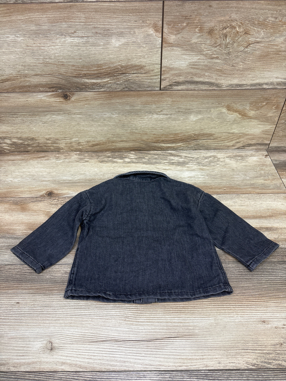 H&M Denim Button-Up Shirt Grey sz 9m