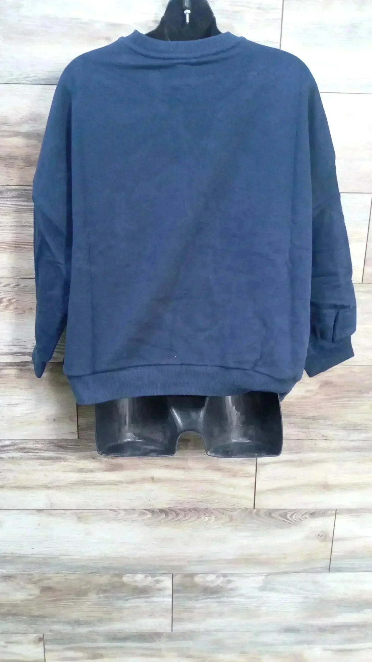 NEW Gap Maternity Crewneck Navy Sweatshirt sz Large - Me n Mommy To Be