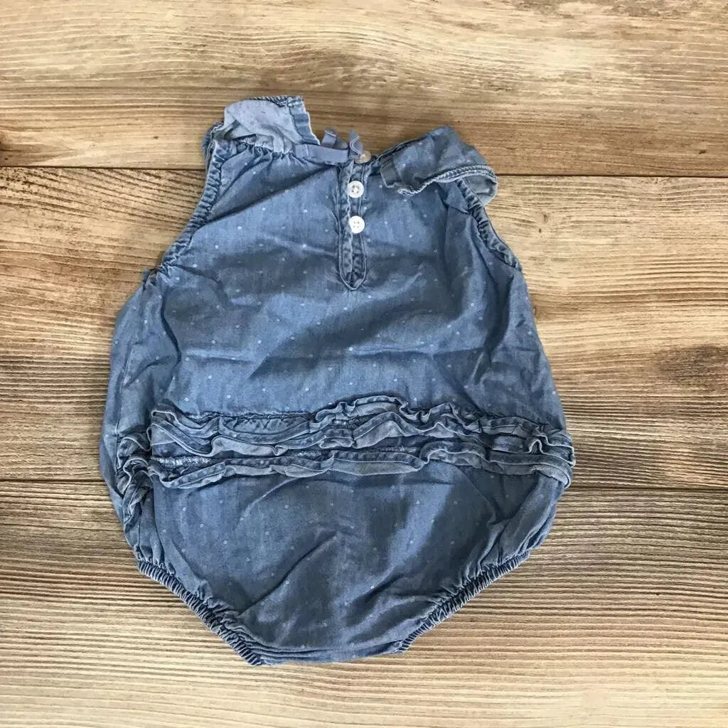 OshKosh Chambray Romper sz 0-3M - Me 'n Mommy To Be