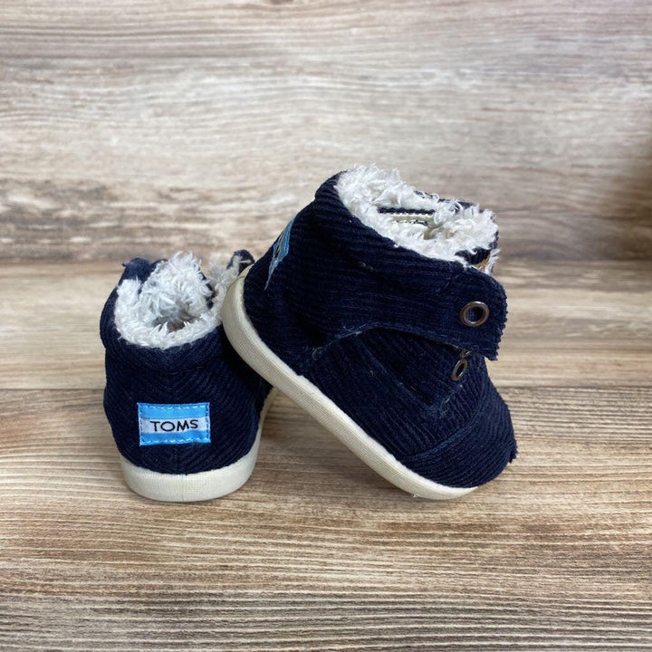 Toms Tiny Botas Sneakers sz 2c - Me 'n Mommy To Be