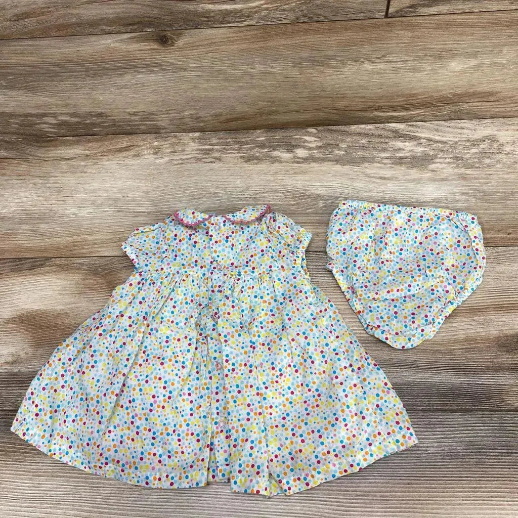 Tuc Tuc 2pc Peter Pan Collar Dress & Bloomers sz 6m - Me 'n Mommy To Be