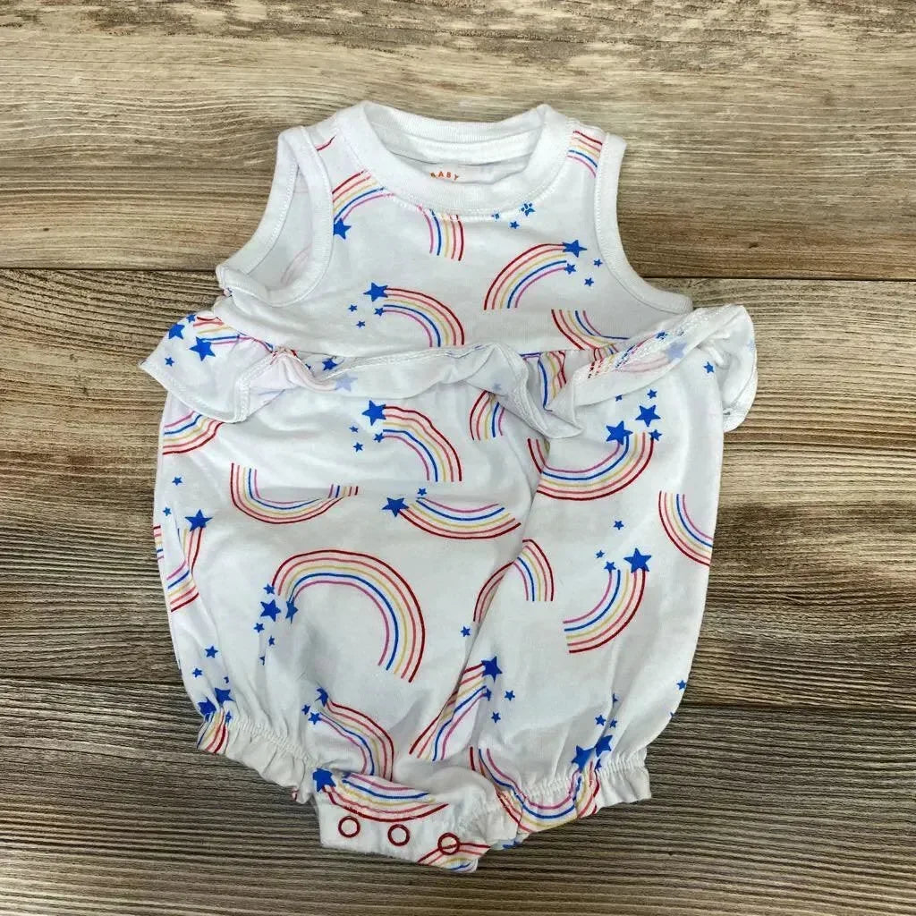 Cat & Jack Rainbow Bubble Romper sz 0-3m - Me 'n Mommy To Be