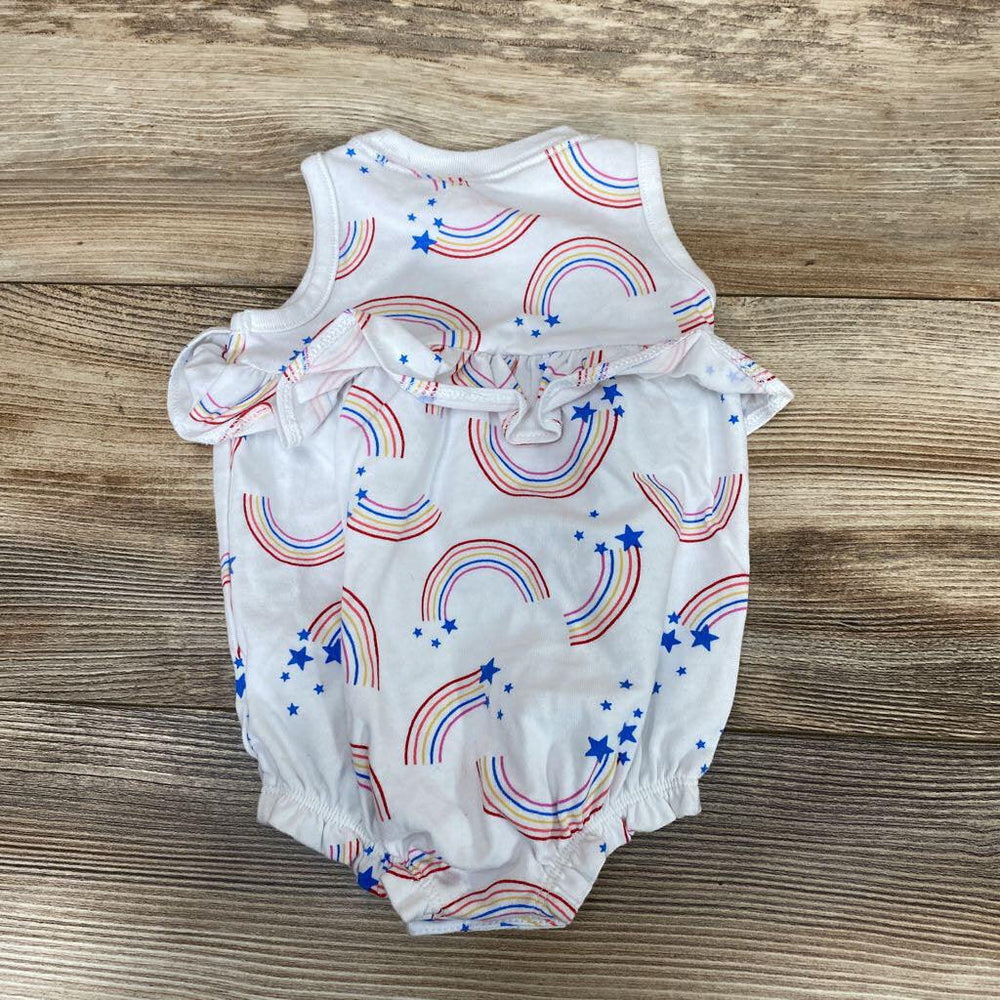 Cat & Jack Rainbow Bubble Romper sz 0-3m - Me 'n Mommy To Be