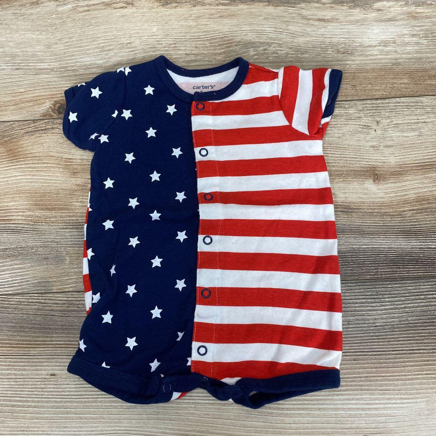 Carter's Stars & Stripes Shortie Romper sz 3m - Me 'n Mommy To Be