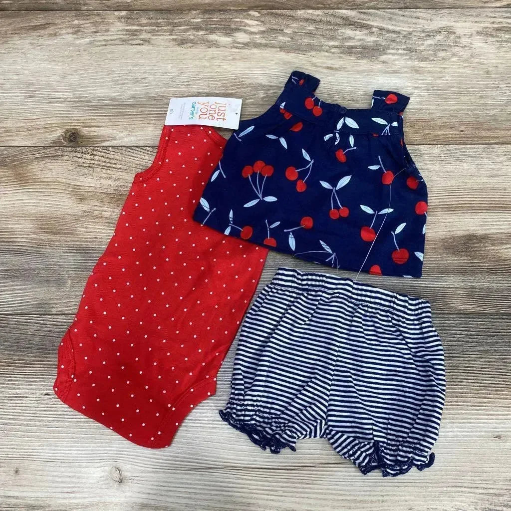 NEW Just One You 3pc Polka Dot Bodysuit Set sz NB - Me 'n Mommy To Be