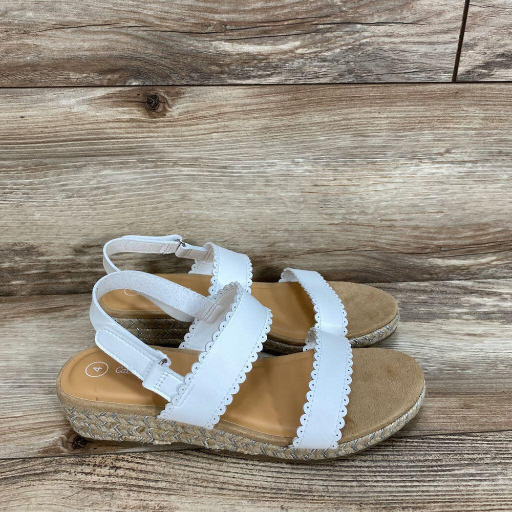 Cat & Jack Girls' Chessie Espadrille Sandals sz 4Y - Me 'n Mommy To Be
