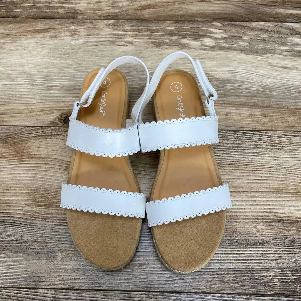 Cat & Jack Girls' Chessie Espadrille Sandals sz 4Y - Me 'n Mommy To Be