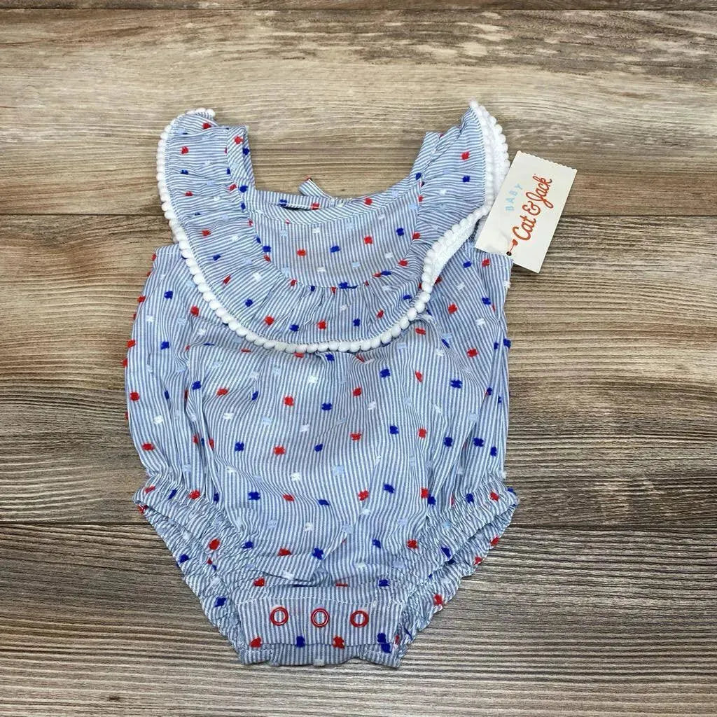 NEW Cat & Jack Striped Romper sz NB - Me 'n Mommy To Be