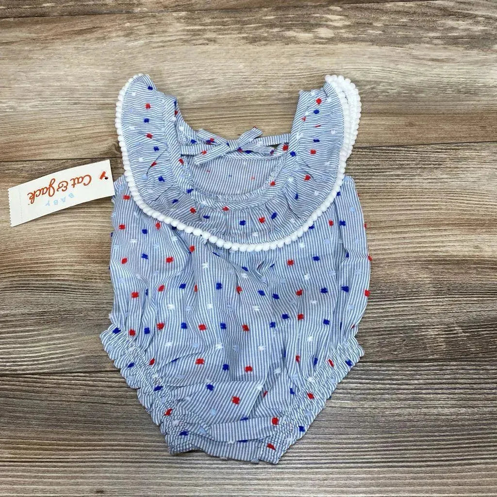 NEW Cat & Jack Striped Romper sz NB - Me 'n Mommy To Be