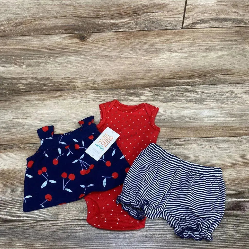 NEW Just One You 3pc Polka Dot Bodysuit Set sz NB - Me 'n Mommy To Be