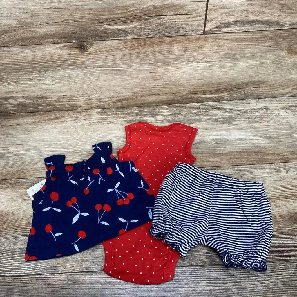 NEW Just One You 3pc Polka Dot Bodysuit Set sz NB - Me 'n Mommy To Be
