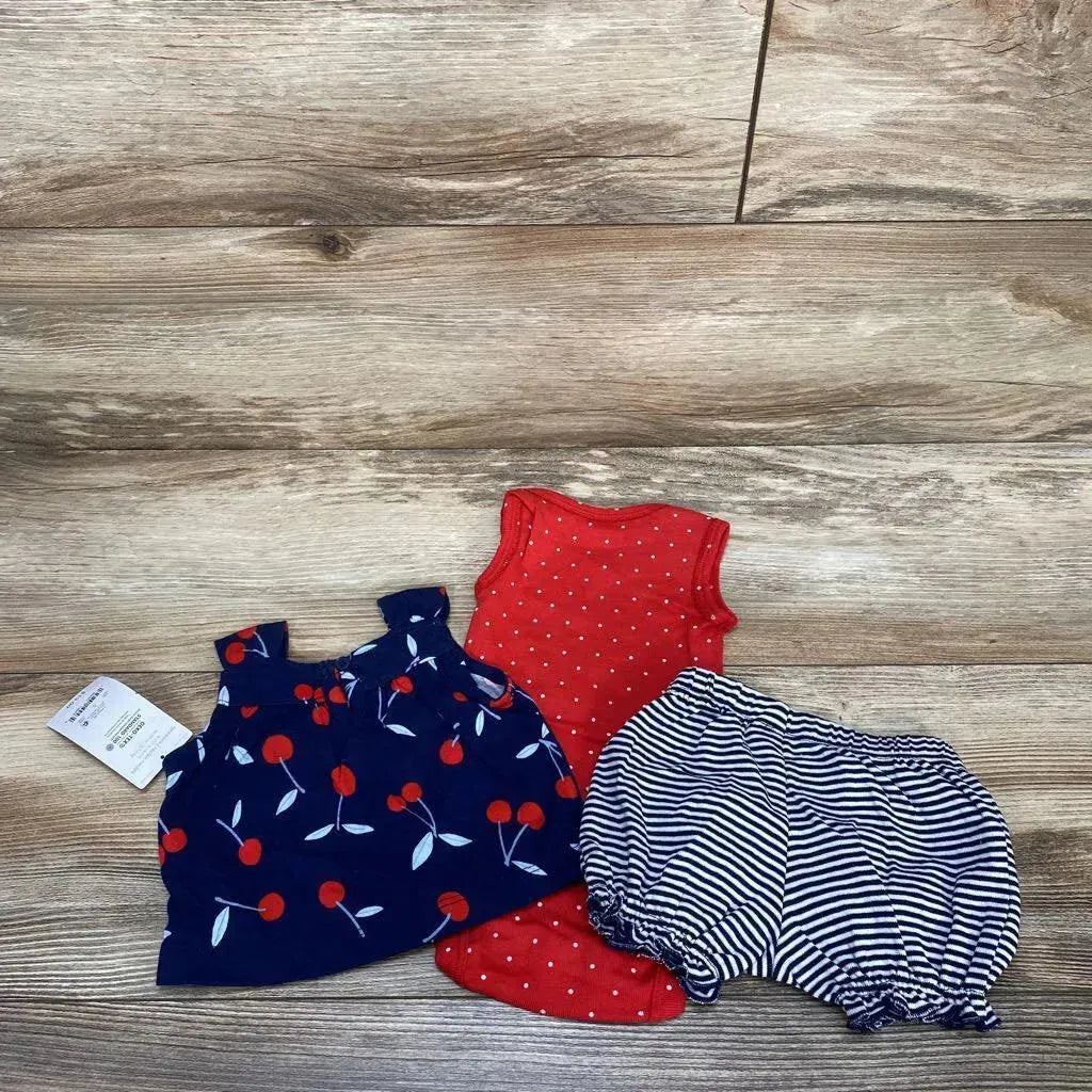 NEW Just One You 3pc Polka Dot Bodysuit Set sz NB - Me 'n Mommy To Be