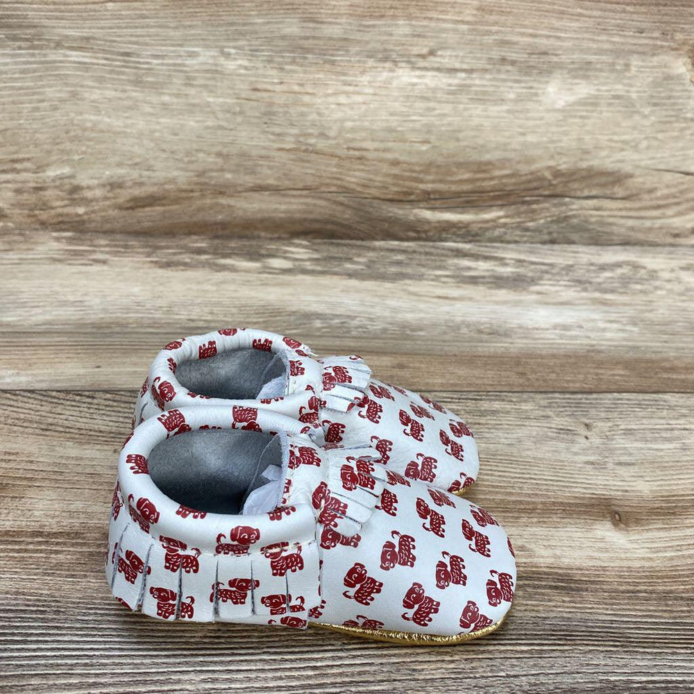 NEW Year Of The Dog Moccasins sz 5c - Me 'n Mommy To Be