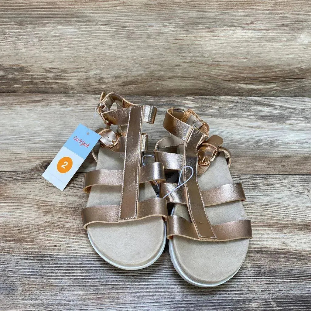 NEW Cat & Jack Ellie Gladiator Sandals sz 2Y - Me 'n Mommy To Be