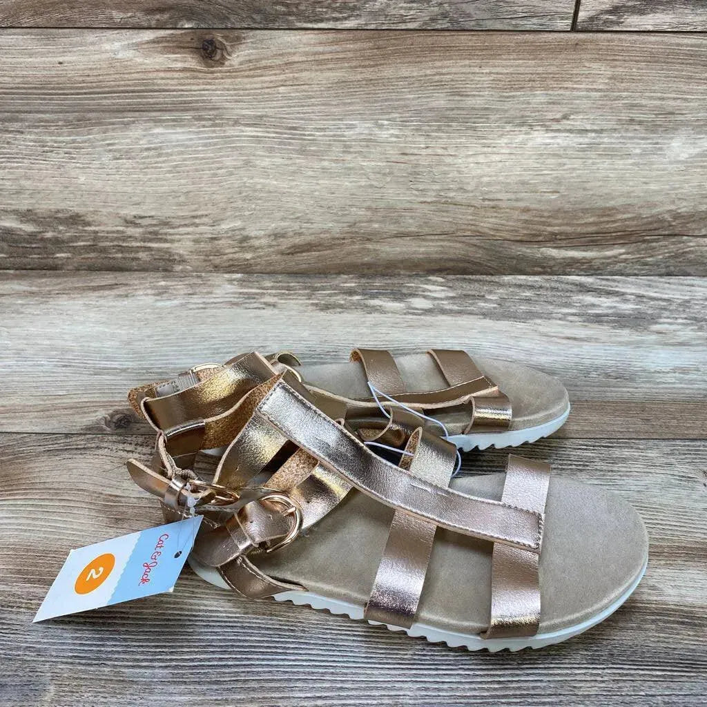 NEW Cat & Jack Ellie Gladiator Sandals sz 2Y - Me 'n Mommy To Be