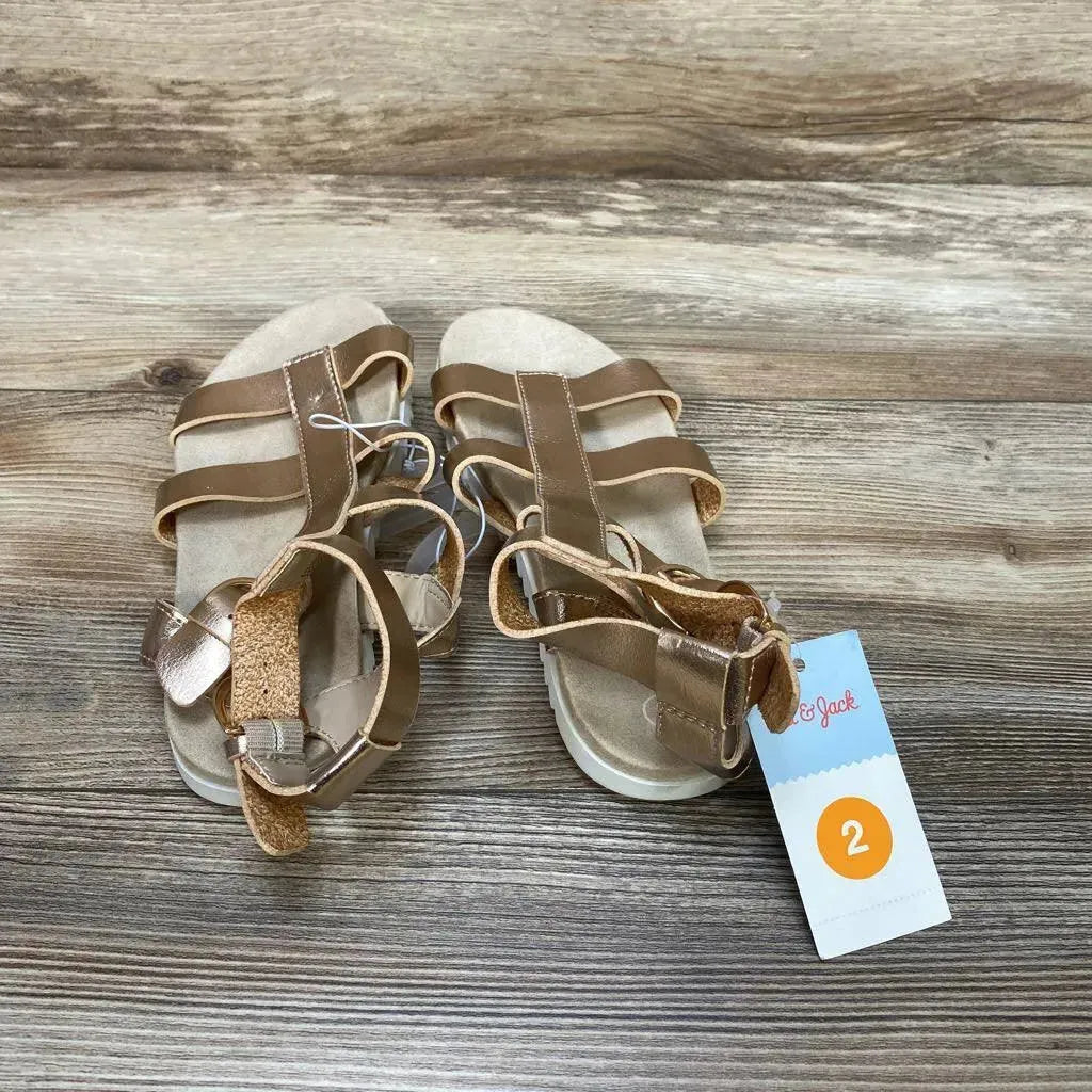 NEW Cat & Jack Ellie Gladiator Sandals sz 2Y - Me 'n Mommy To Be
