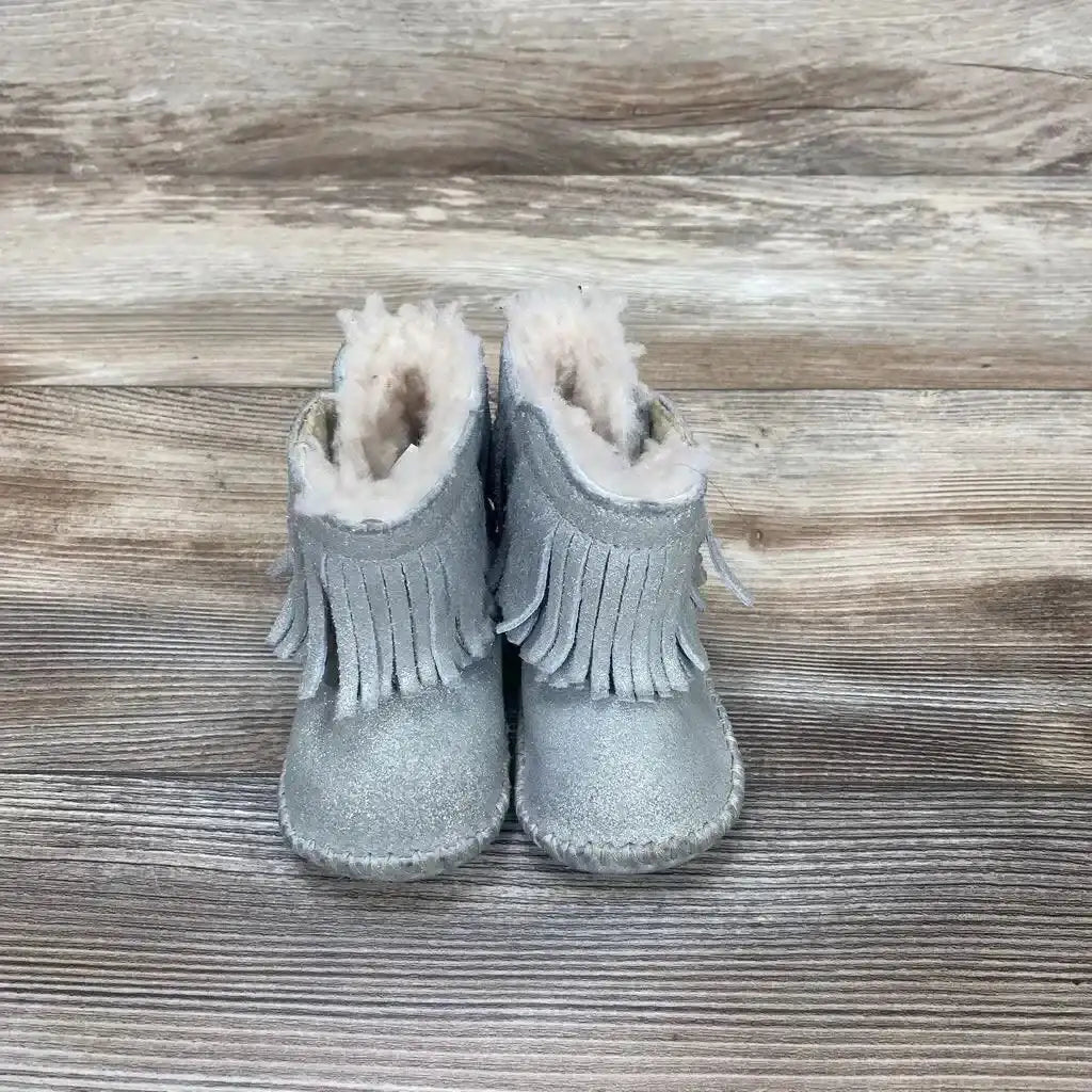 UGG Branyon Fringe Boots sz 2/3c - Me 'n Mommy To Be