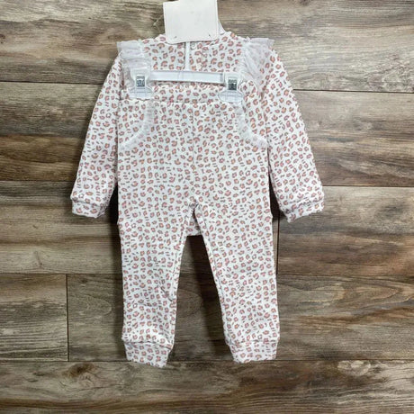 NEW Nicole Miller 3pc Fleece Leopard Print Sweatshirt Set sz 24m - Me 'n Mommy To Be