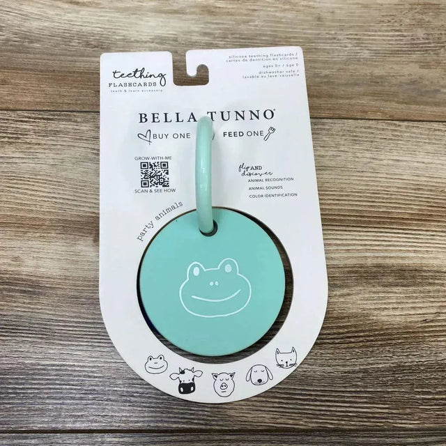 NEW Bella Tunno Party Animals Teething Flashcards-Silicone - Me 'n Mommy To Be