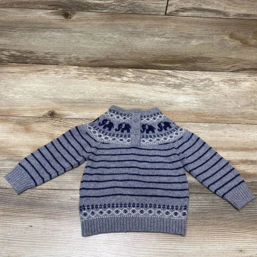 Jojo Maman Bebe Fair Isle Sweater sz 6-12m - Me 'n Mommy To Be