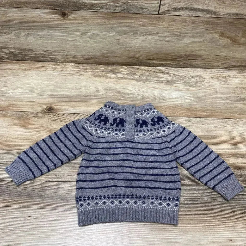 Jojo Maman Bebe Fair Isle Sweater sz 6-12m - Me 'n Mommy To Be