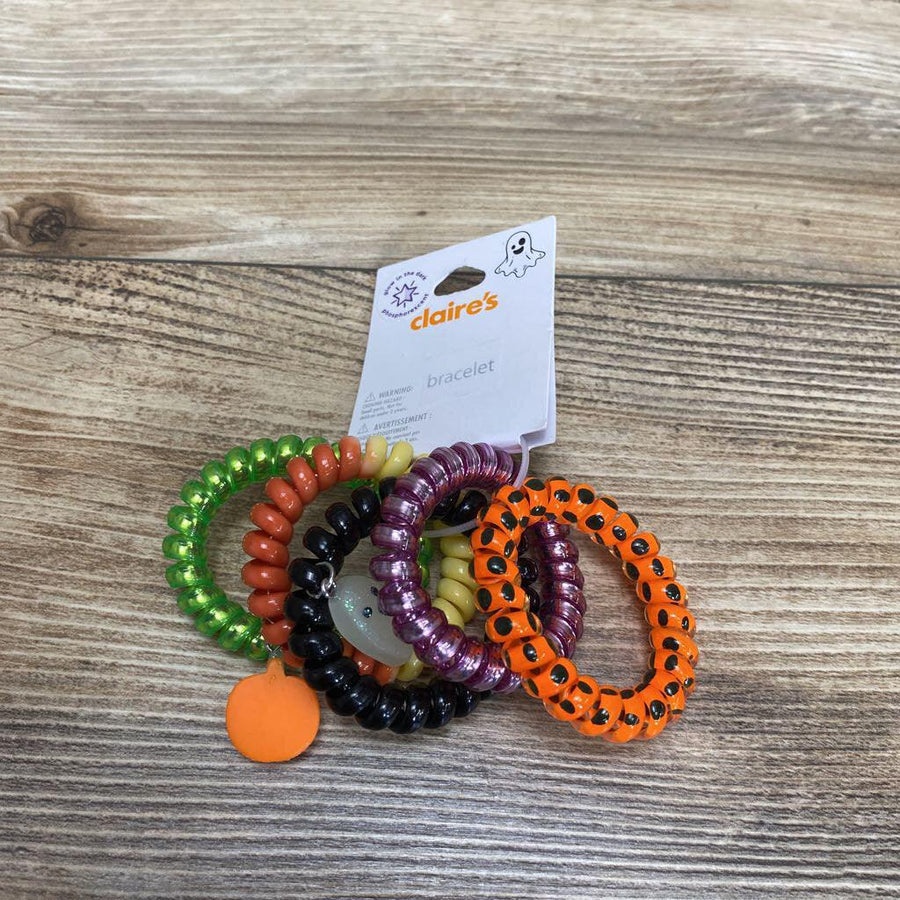 NEW Claire's 5Pk Halloween Bracelets Glow In The Dark - Me 'n Mommy To Be