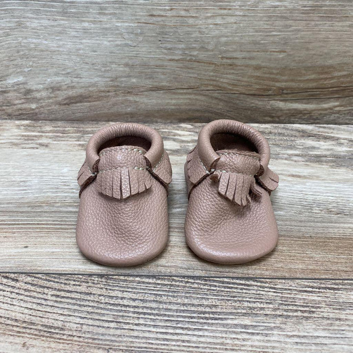 Freshly Picked Soft Sole Leather Moccasins size 1c - Me 'n Mommy To Be