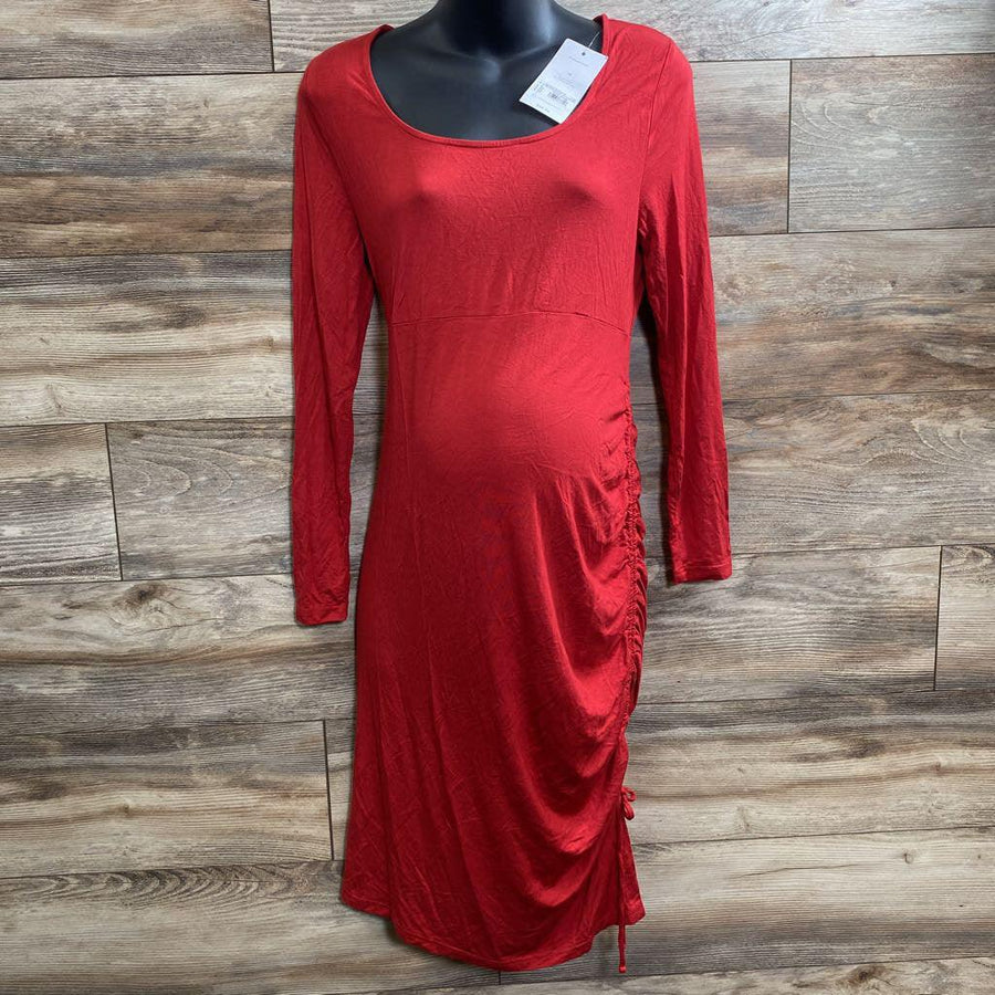 Isabel Maternity NEW Midi Dress sz Medium - Me 'n Mommy To Be