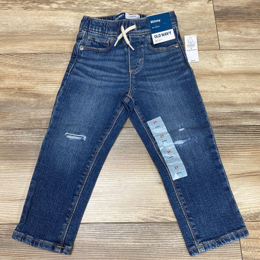 NEW Old Navy Pull On Skinny Jeans sz 2T - Me 'n Mommy To Be