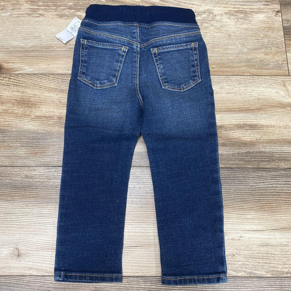NEW Old Navy Rib-Knit Waist Skinny 360° Stretch Distressed Jeans sz 2T - Me 'n Mommy To Be