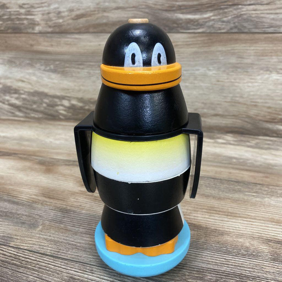 Melissa & Doug 7Pc Wooden Stacker Penguin Toy - Me 'n Mommy To Be