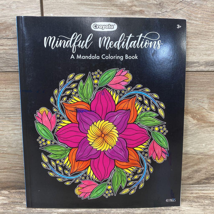 Crayola Mindful Mediations Mandala Coloring Book - Me 'n Mommy To Be