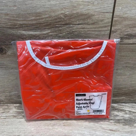 NEW Lakeshore Short Sleeved Adjustable Vinyl Paint Apron - Me 'n Mommy To Be