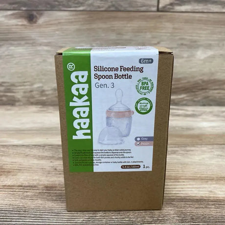 NEW Haakaa Silicone Feeding Spoon Bottle Gen. 3 - Me 'n Mommy To Be