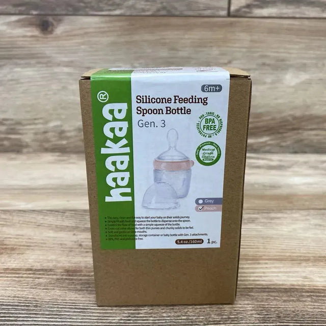 NEW Haakaa Silicone Feeding Spoon Bottle Gen. 3 - Me 'n Mommy To Be