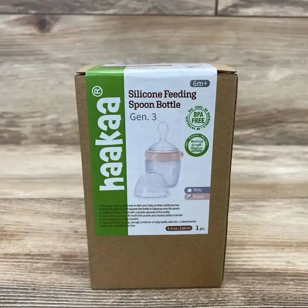 NEW Haakaa Silicone Feeding Spoon Bottle Gen. 3 - Me 'n Mommy To Be