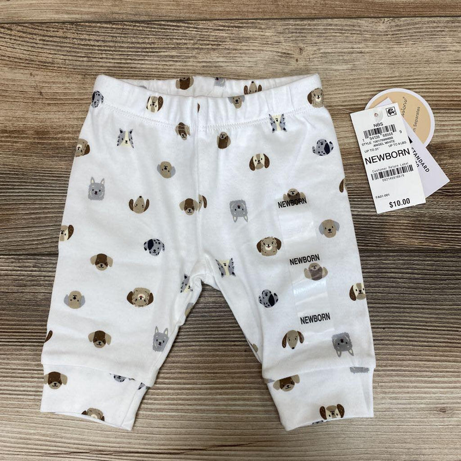 NEW First Impressions Dog Print Jogger Pants sz NB - Me 'n Mommy To Be