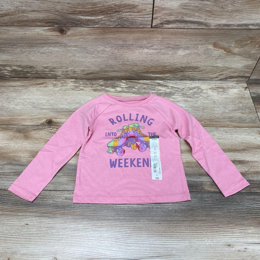 NEW Okie Dokie Rolling Into The Weekend Shirt sz 2T - Me 'n Mommy To Be