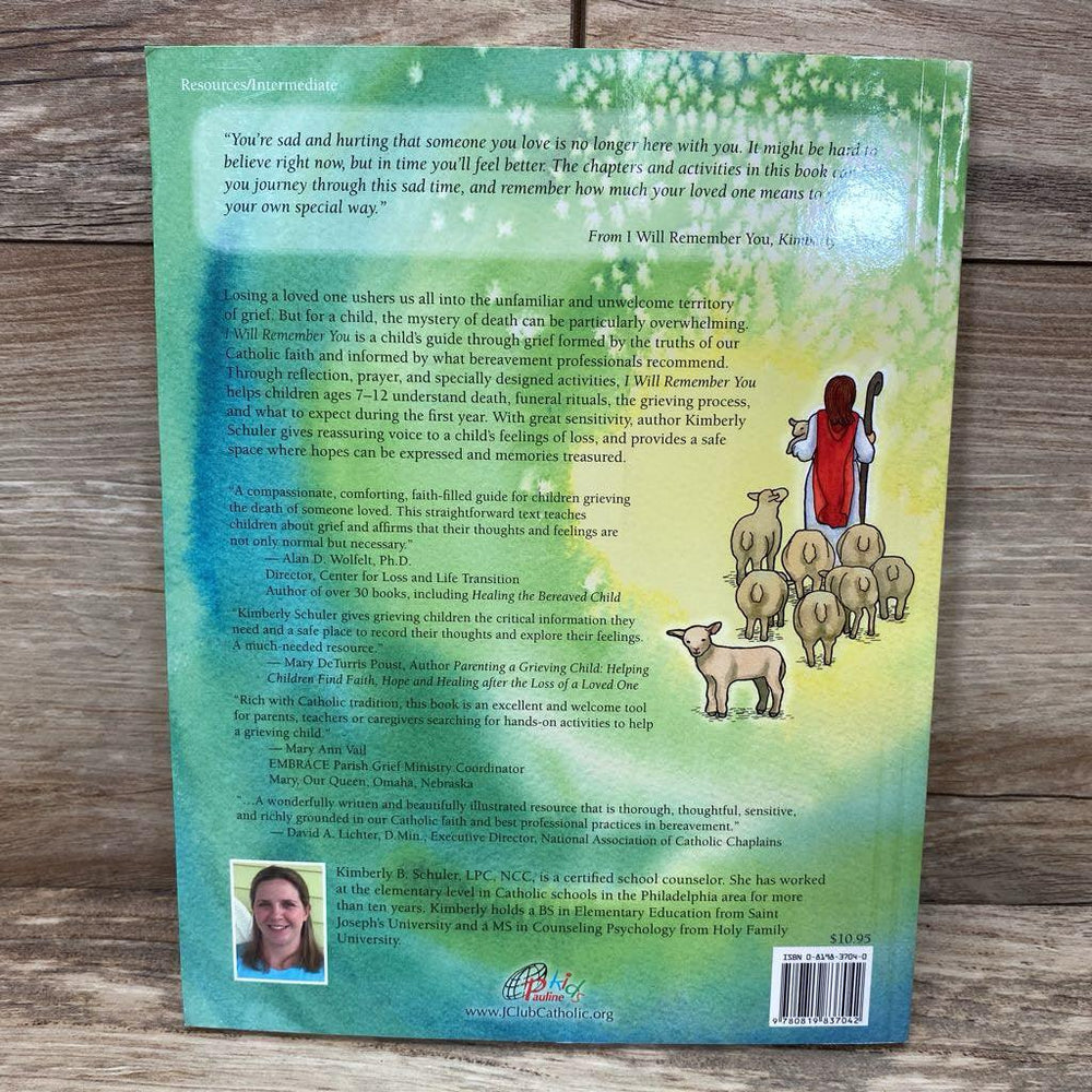 I Will Remember You A Catholic Guide Through Grief Paperback Book - Me 'n Mommy To Be