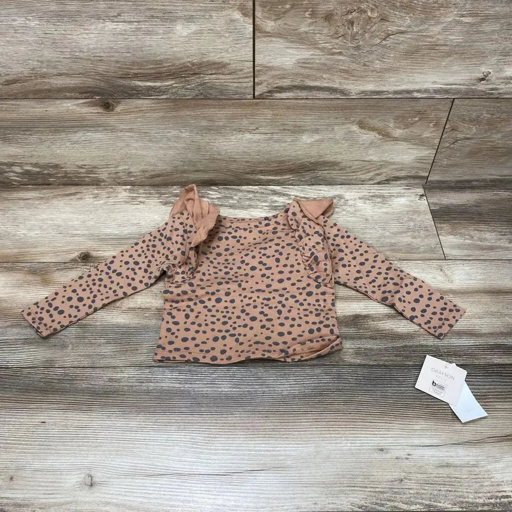 NEW Grayson Mini Ruffle Top sz 18m - Me 'n Mommy To Be