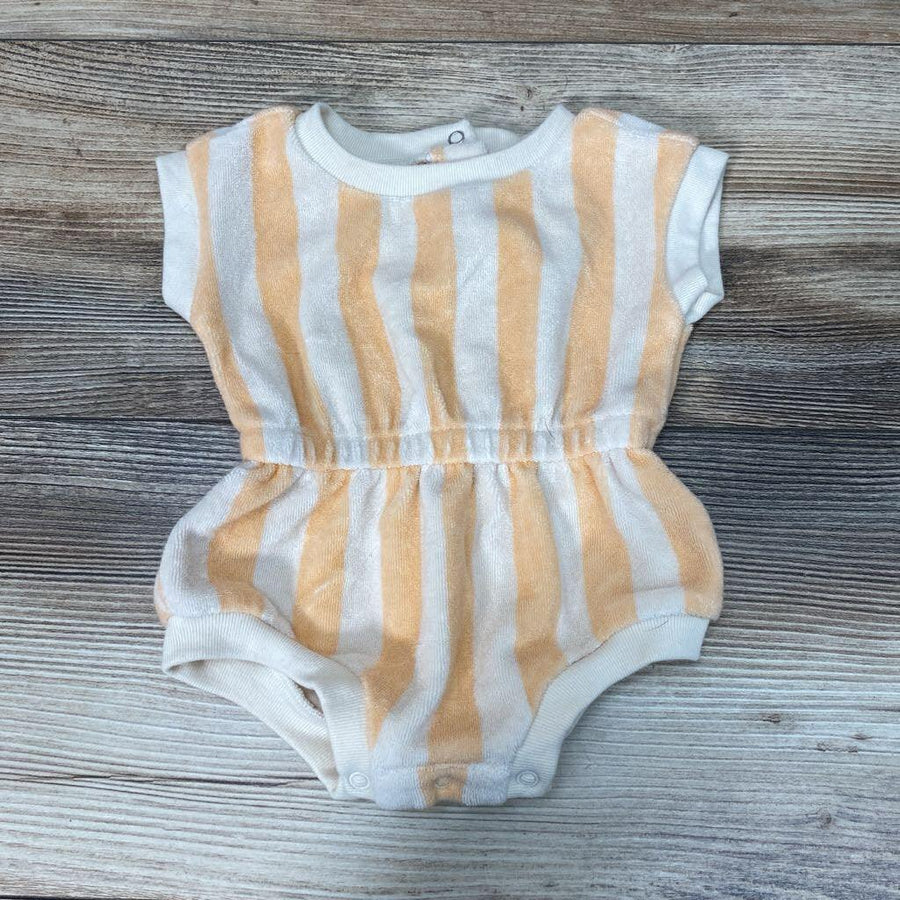 Cat & Jack Striped Terry Romper sz NB - Me 'n Mommy To Be