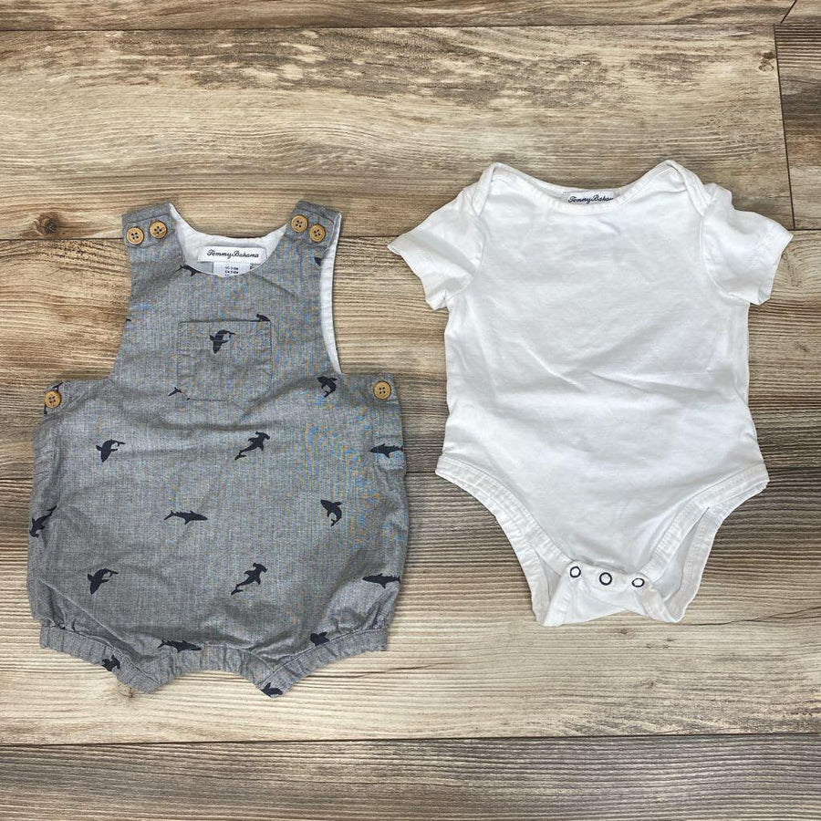 Tommy Bahama 2pc Bodysuit & Shortall sz 3-6m - Me 'n Mommy To Be